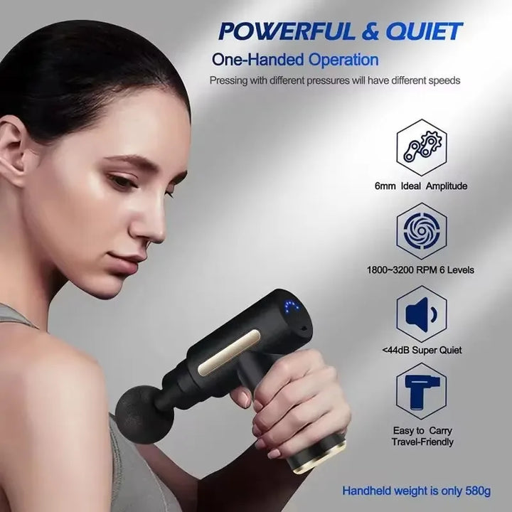 2025 Pro-Grade Fascia Gun | Deep Tissue Muscle Massager - LovinCart