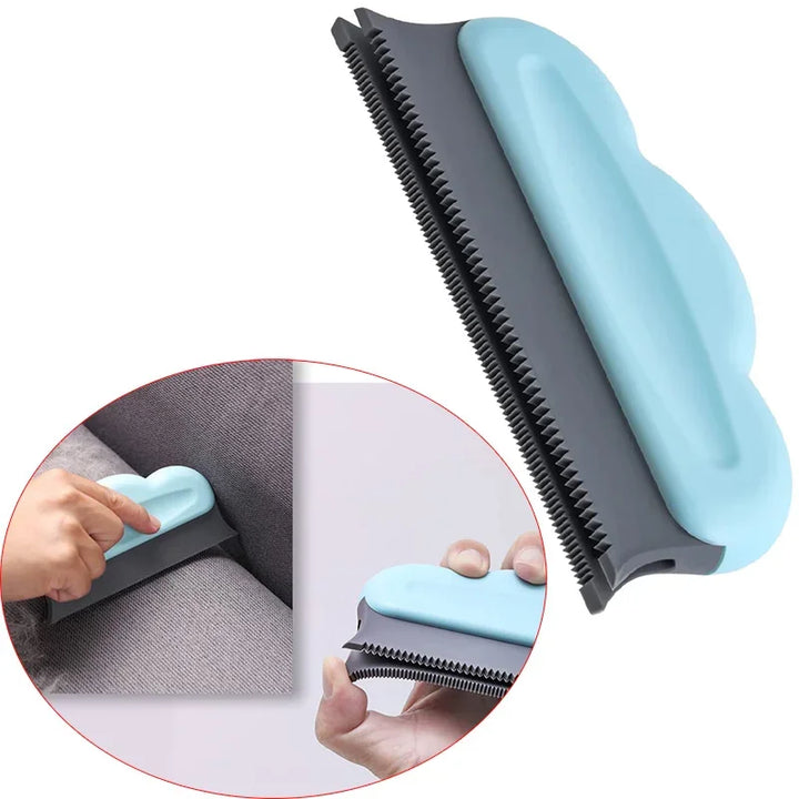 Portable Lint Remover Pet Hair Remover Clothes Fuzz Remover Brush Lint Rollers Hairball Shaver for Carpet Scraper Cleaner Tool - LovinCart